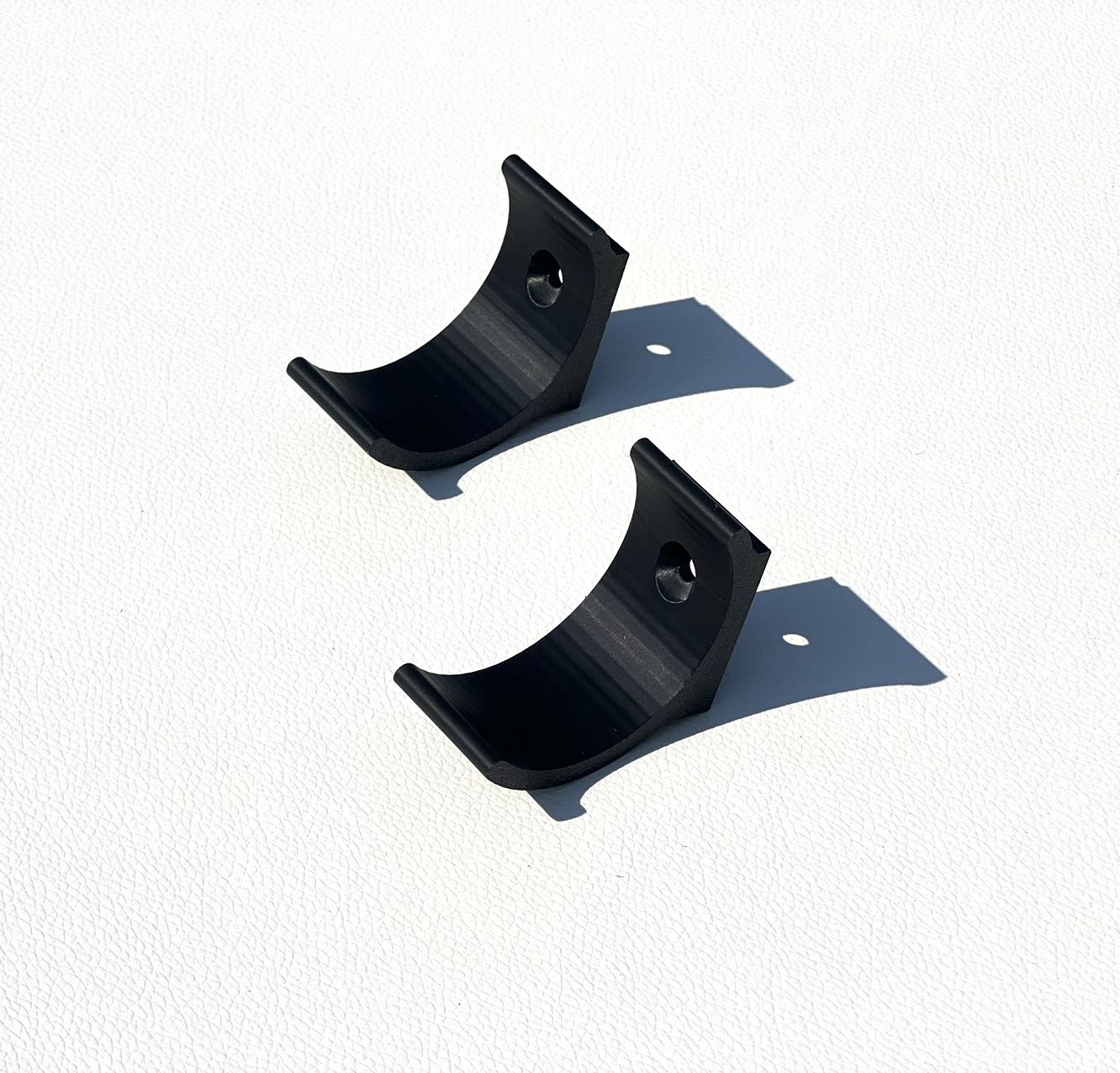 Classic Leather Wall Mount Display for Compact LEGO® Technic™ Mustang Green