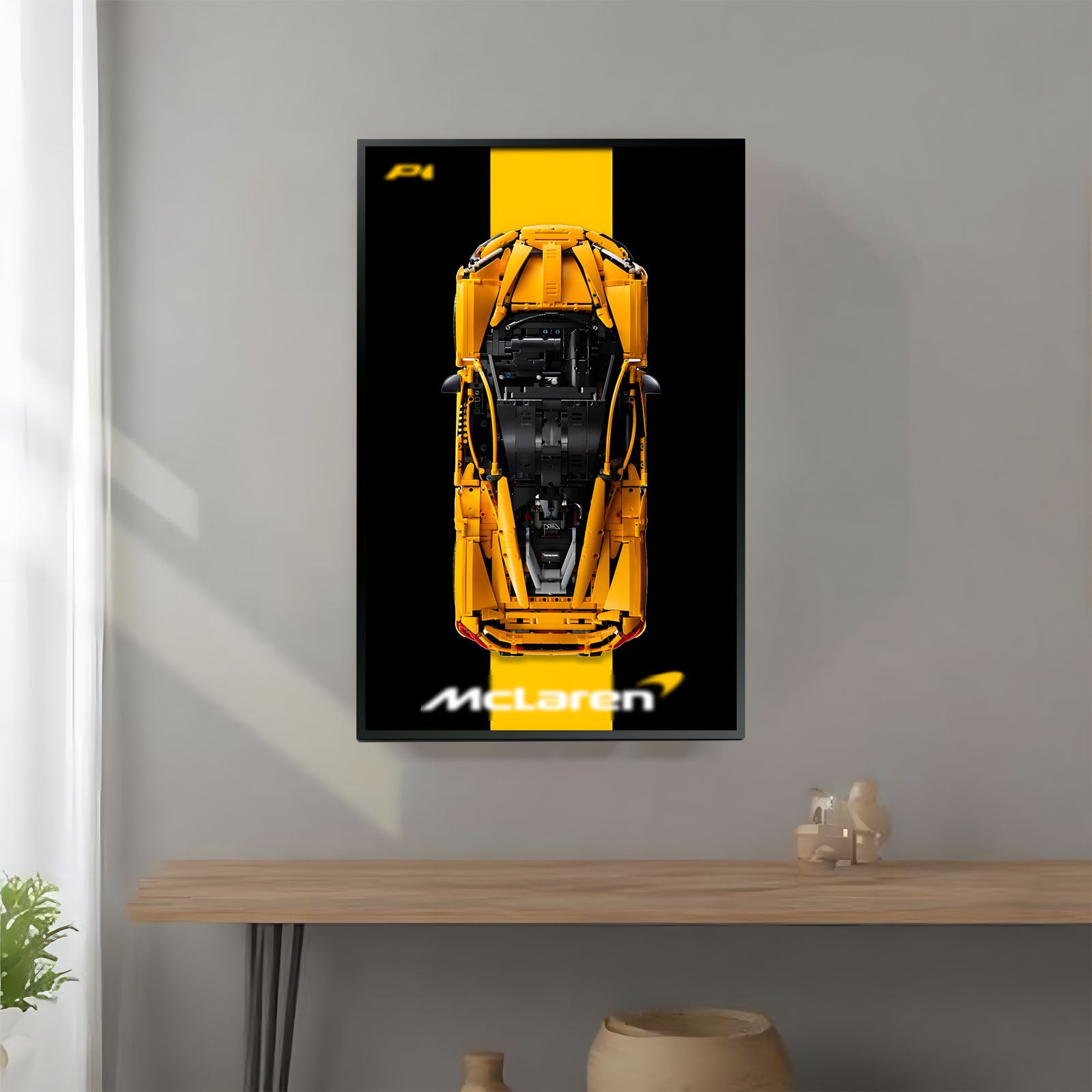 Wall Mounted Display for LEGO Technic McLaren P1 (42172)
