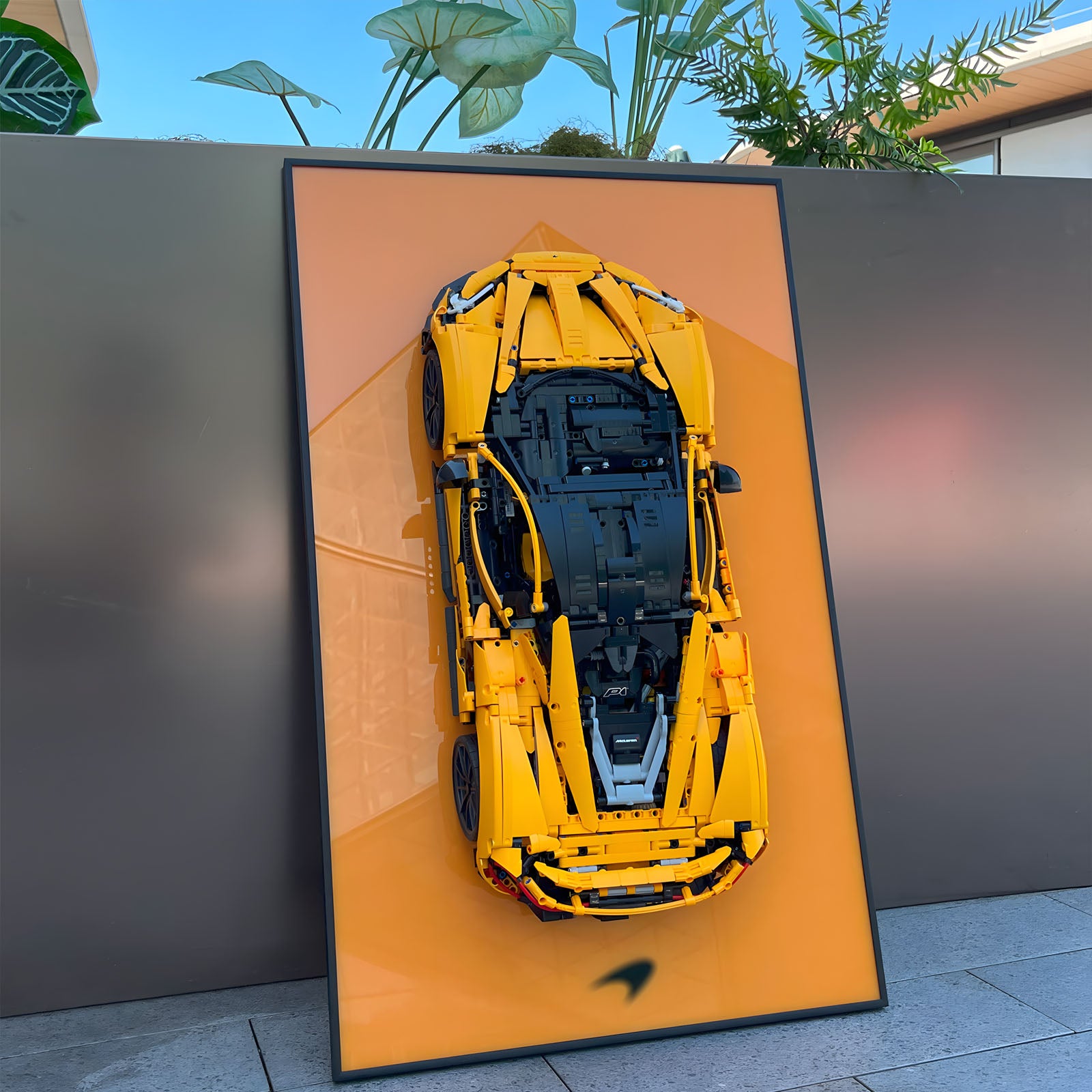 Wall Mounted Display for LEGO Technic McLaren P1 (42172)