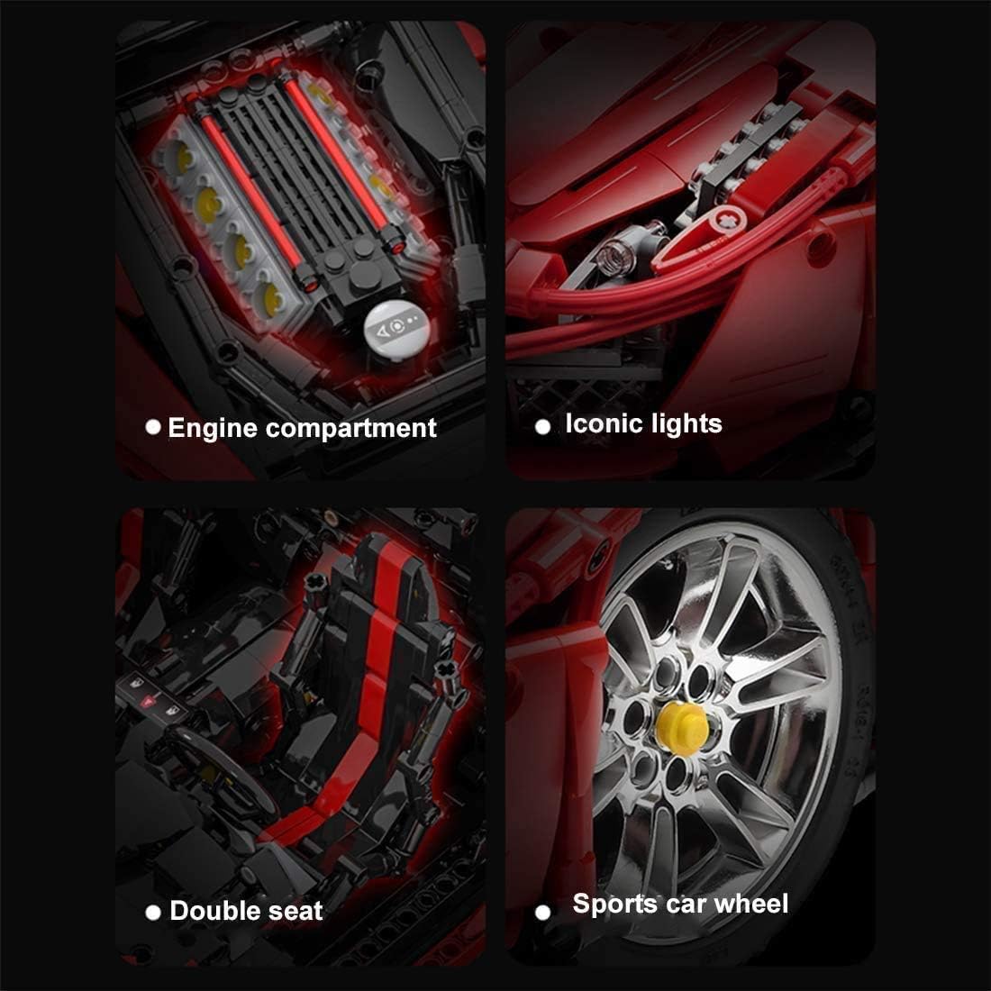 CADA C61042 / 61043 1:8 Ferrari 488 Pista