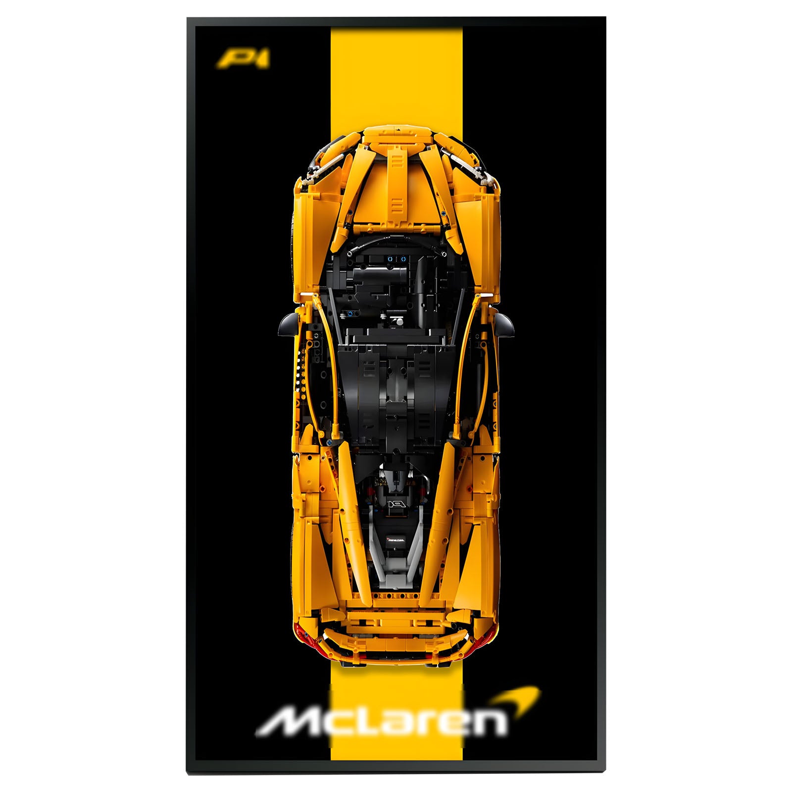 Wall Mounted Display for LEGO Technic McLaren P1 (42172)