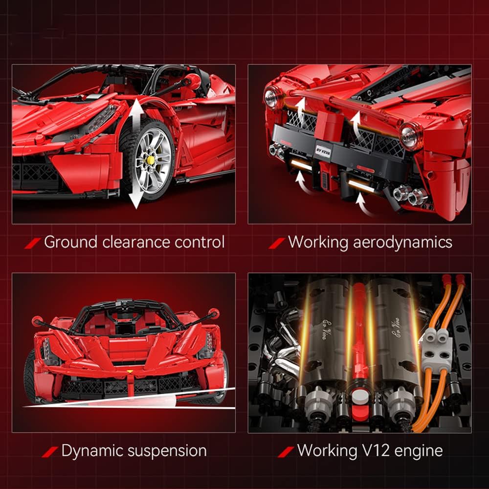 CADA C61505 1:8 Ferrari Laferrari OVP US Warehouse Version