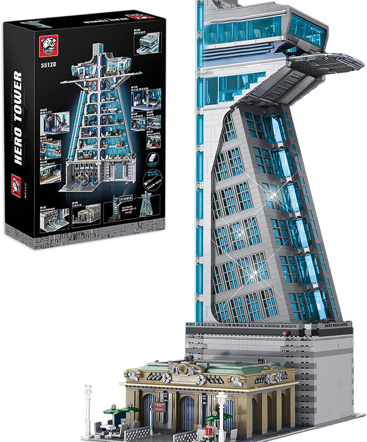 TIGER 55120 Super Heros Tower with Lights