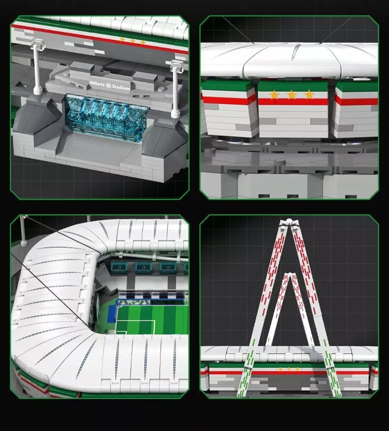 CADA C66021 Serie A team Juventus Turin Allianz Arena