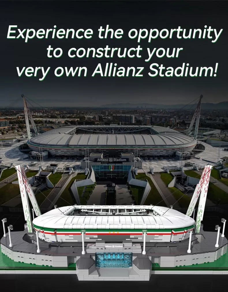 CADA C66021 Serie A team Juventus Turin Allianz Arena