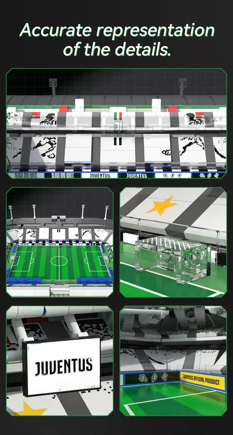 CADA C66021 Serie A team Juventus Turin Allianz Arena