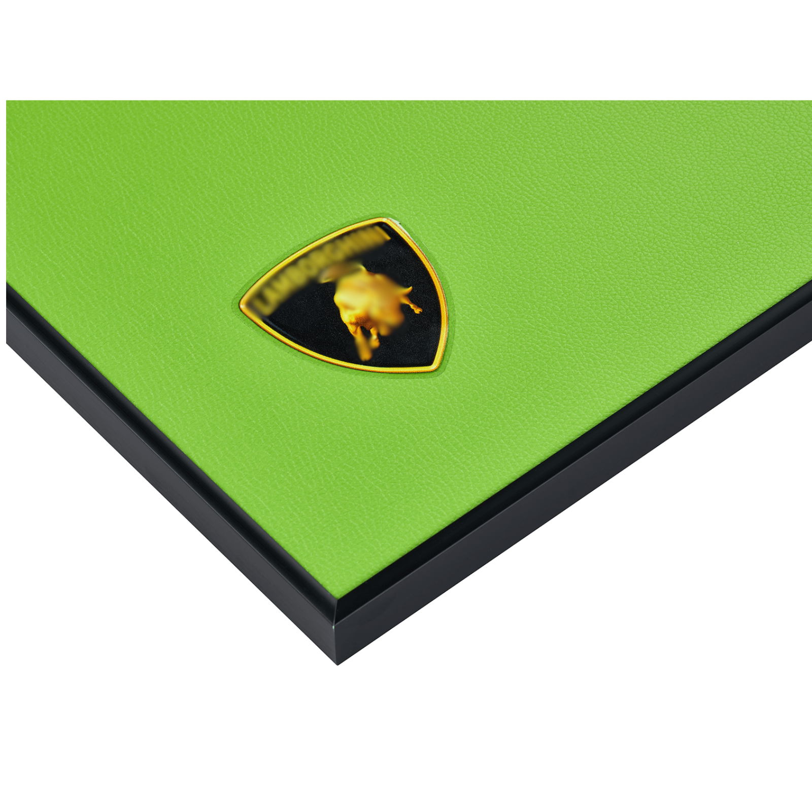 Classic Leather Wall Mount Display for LEGO® Technic™ Lambo Green