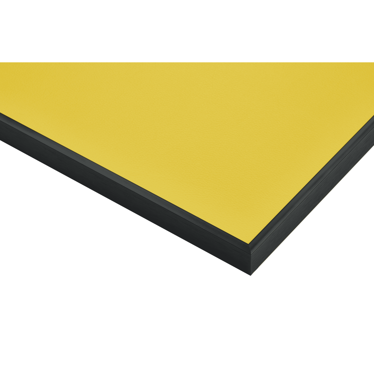 Classic Leather Wall Mount Display for Compact LEGO® Technic™ Bolide Yellow