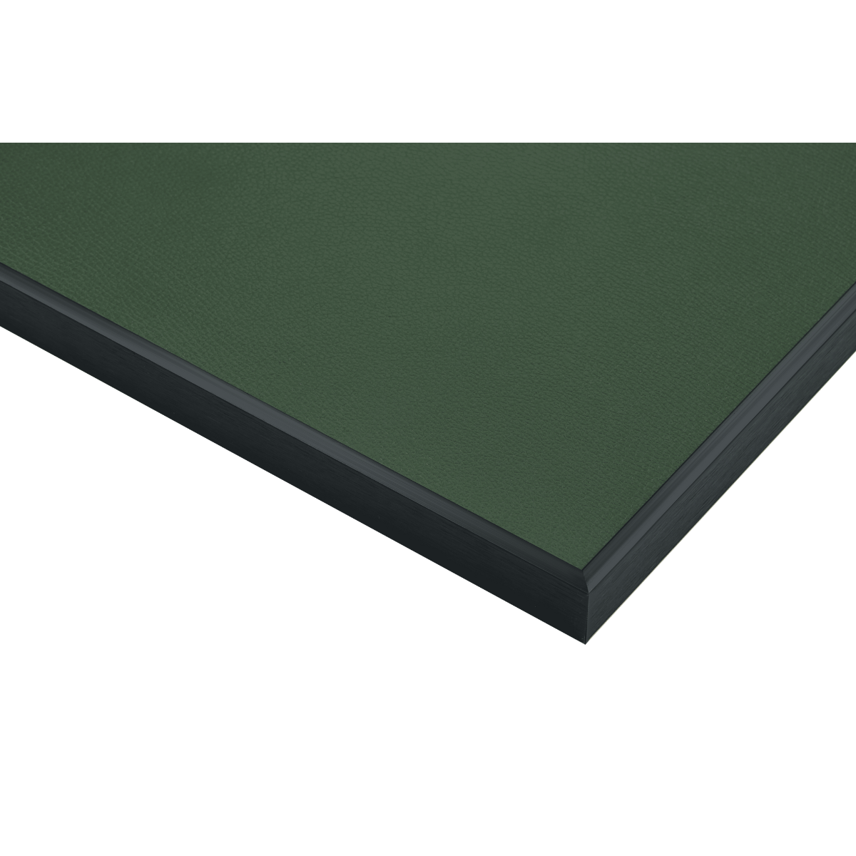 Classic Leather Wall Mount Display for Compact LEGO® Technic™ Mustang Green