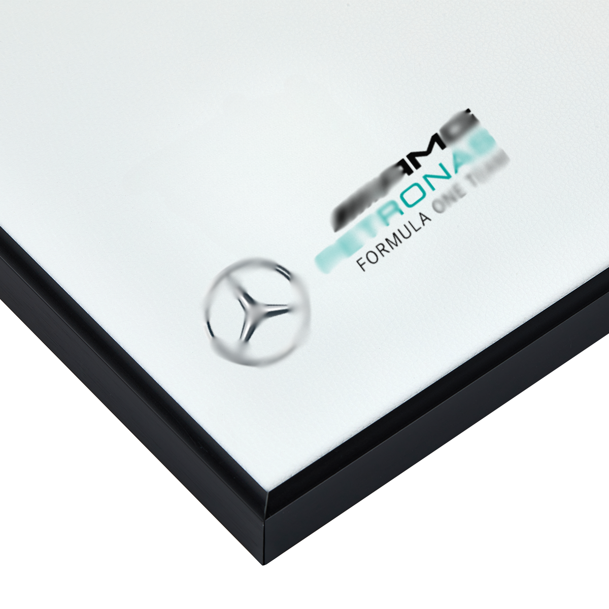 Classic Leather Wall Mount Display for LEGO® Technic™ White Mercedes-AMG F1 W14 42171