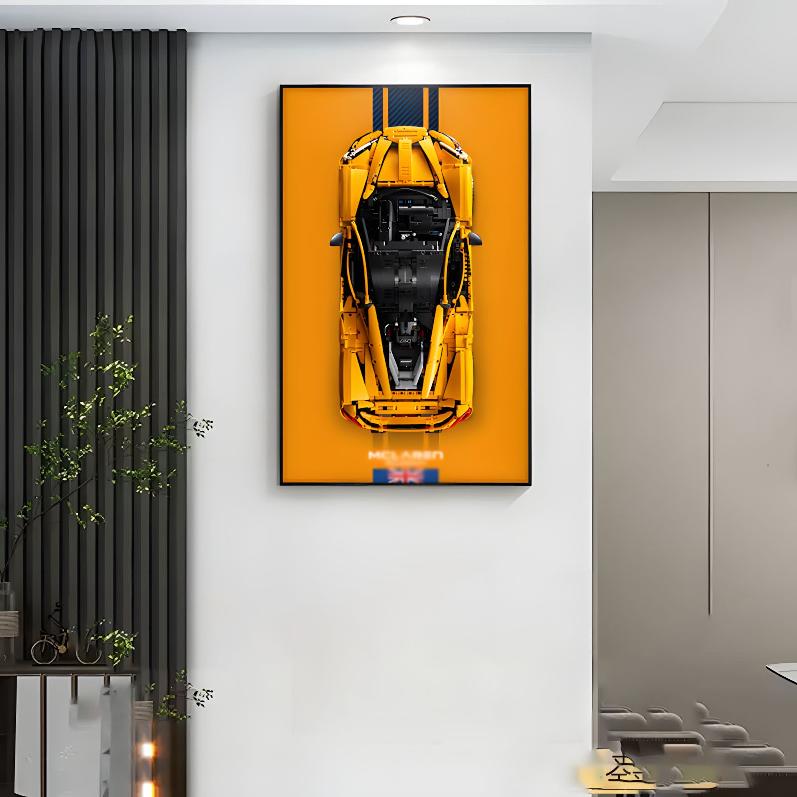 Wall Mounted Display for LEGO Technic McLaren P1 (42172)