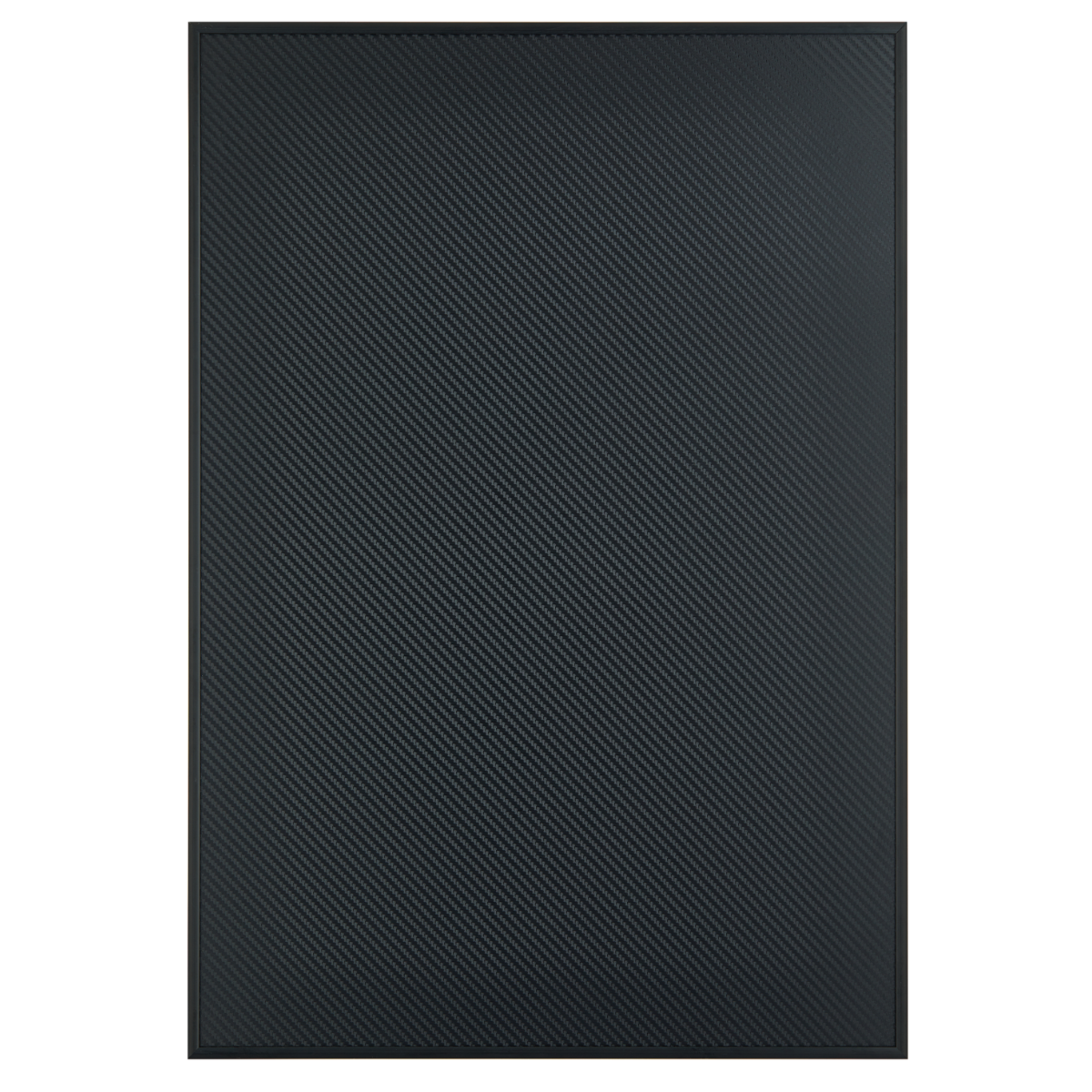 Classic Leather Wall Mount Display for Compact LEGO® Technic™ Carbon Fiber Black