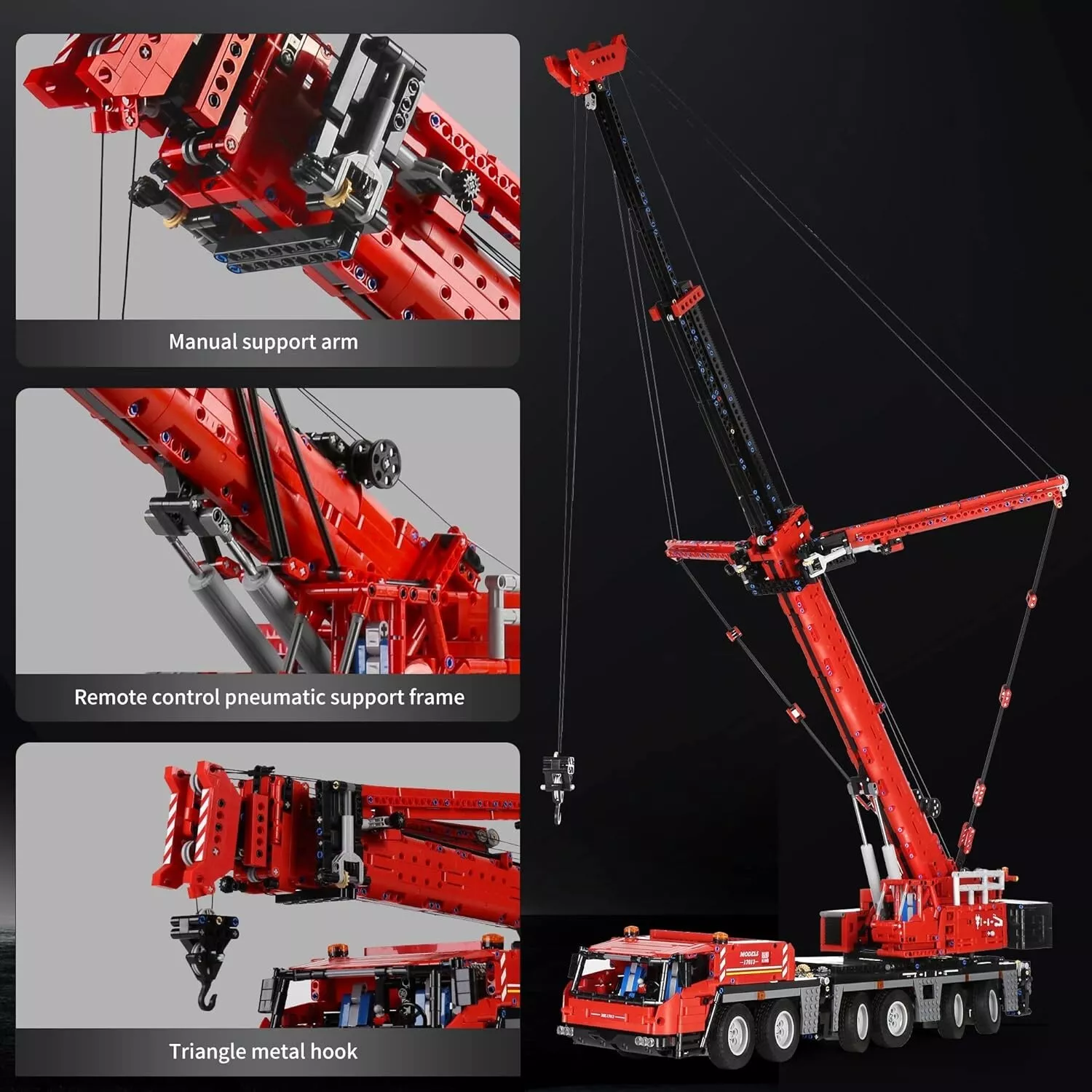 Mould King 17013 RC Grove GMK Crane