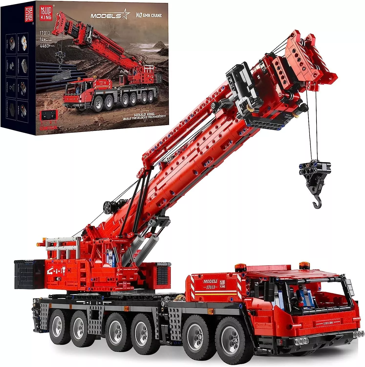 Mould King 17013 RC Grove GMK Crane