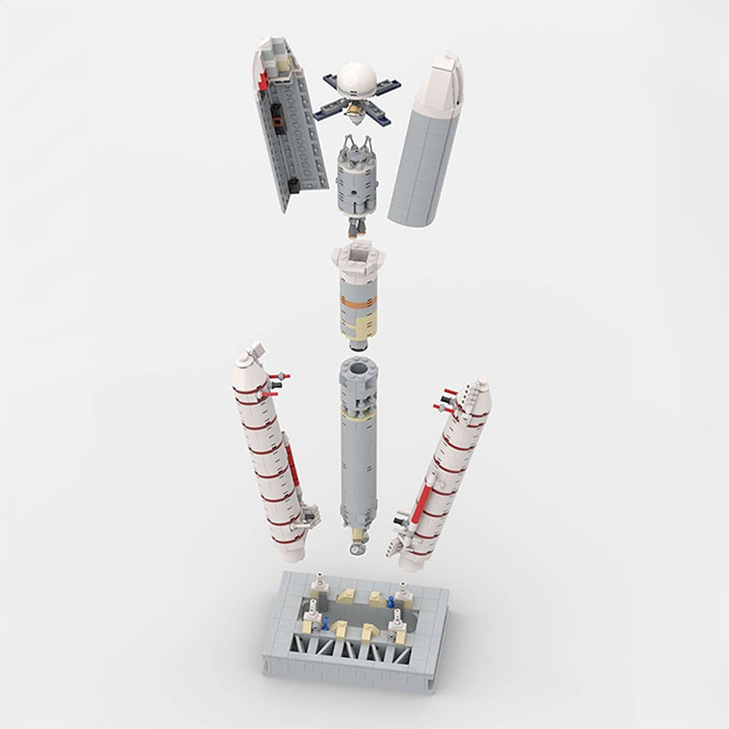 MOC 61281 Titan IIIE Centaur 1/110 Scale