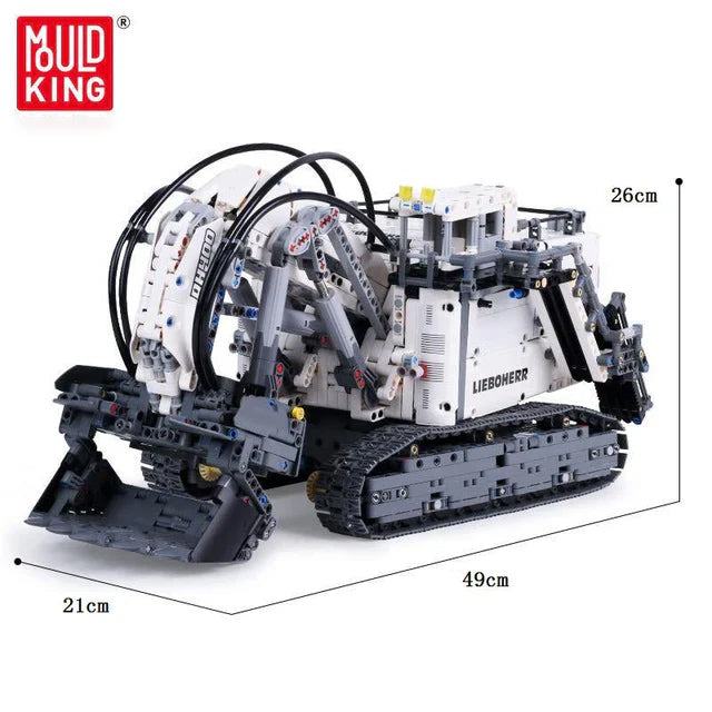 Mould King 13130 RC Liebherr Terex RH400 Mining Excavator OVP EU Warehouse Version