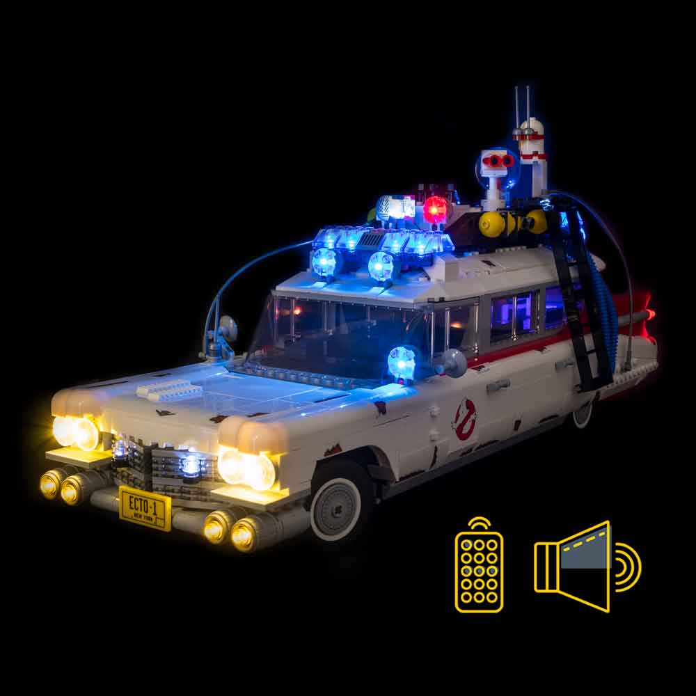 LED Light Kit for Lego Icons Ghostbusters Ecto-1 10274