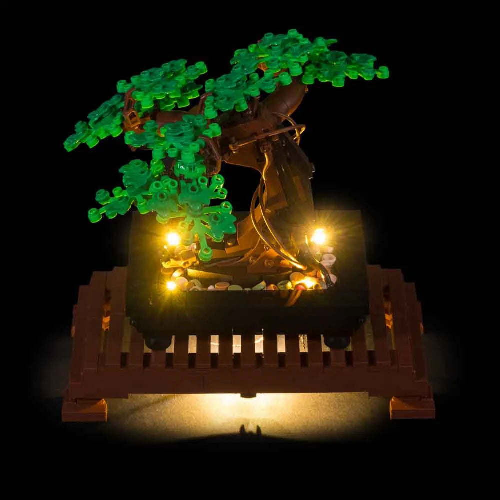 LED Light Kit (Green) Compatible with LEGO Bonsai Tree  10281