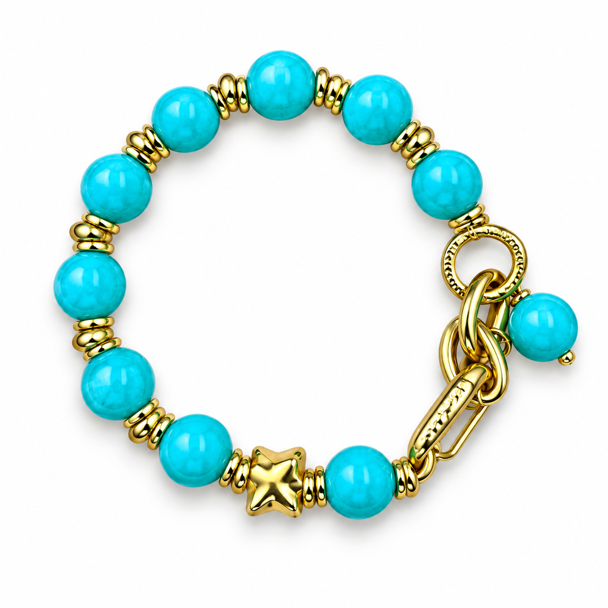 Turquoise Stardust Crystal Bracelet