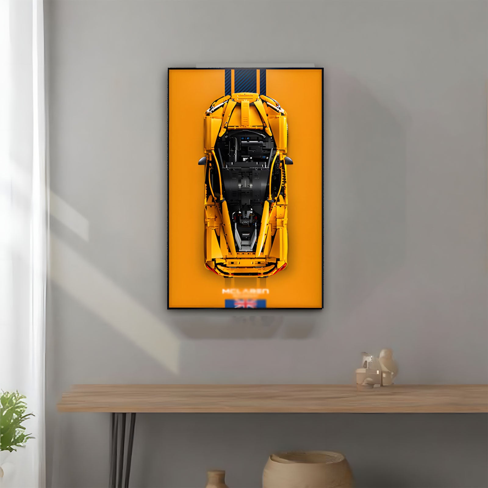 Wall Mounted Display for LEGO Technic McLaren P1 (42172)