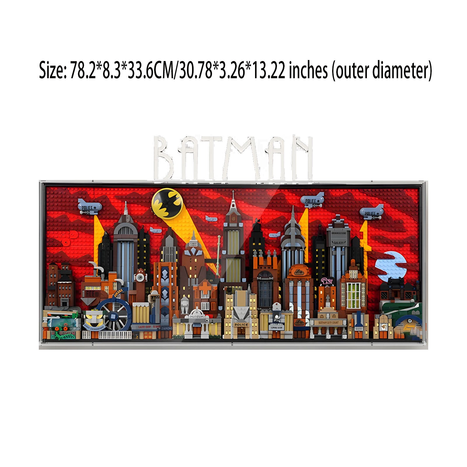 Display Case LEGO Batman: The Animated Series Gotham City (76271)