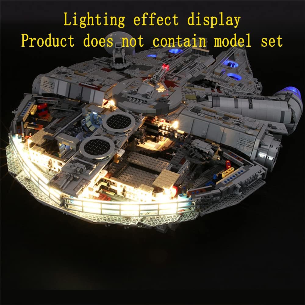 LED Light Kit Compatible with LEGO Star Wars UCS Millennium Falcon 75192