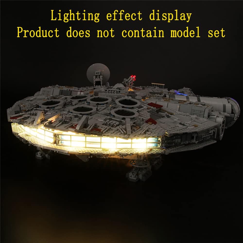 LED Light Kit Compatible with LEGO Star Wars UCS Millennium Falcon 75192