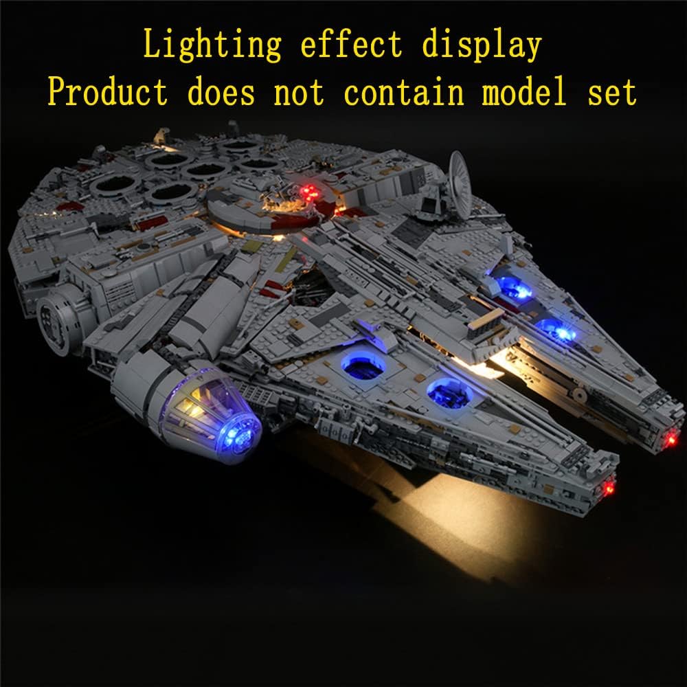 LED Light Kit Compatible with LEGO Star Wars UCS Millennium Falcon 75192