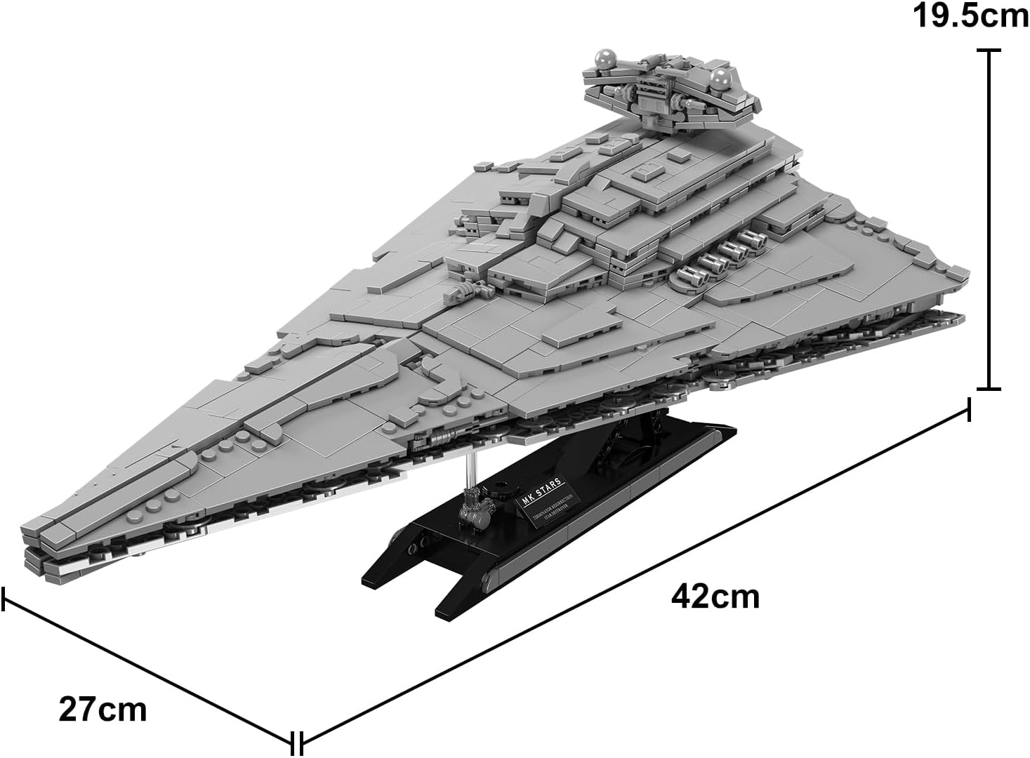 Mould King 21073 MOC Imperial Star Destroyer Model