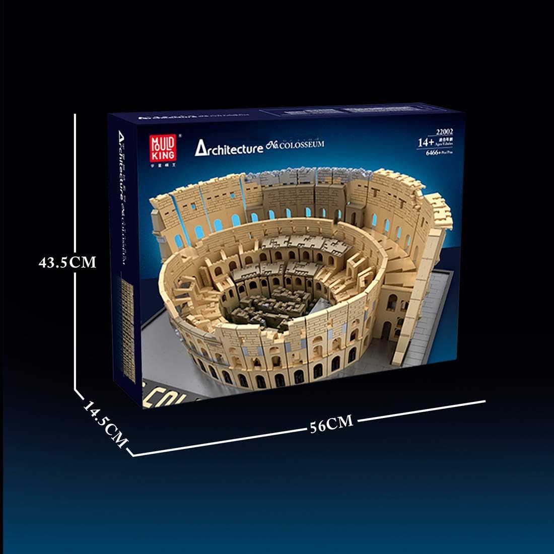 The Colosseum Model Architecture Building Blocks Kit