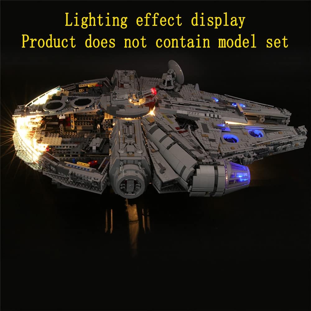 LED Light Kit Compatible with LEGO Star Wars UCS Millennium Falcon 75192