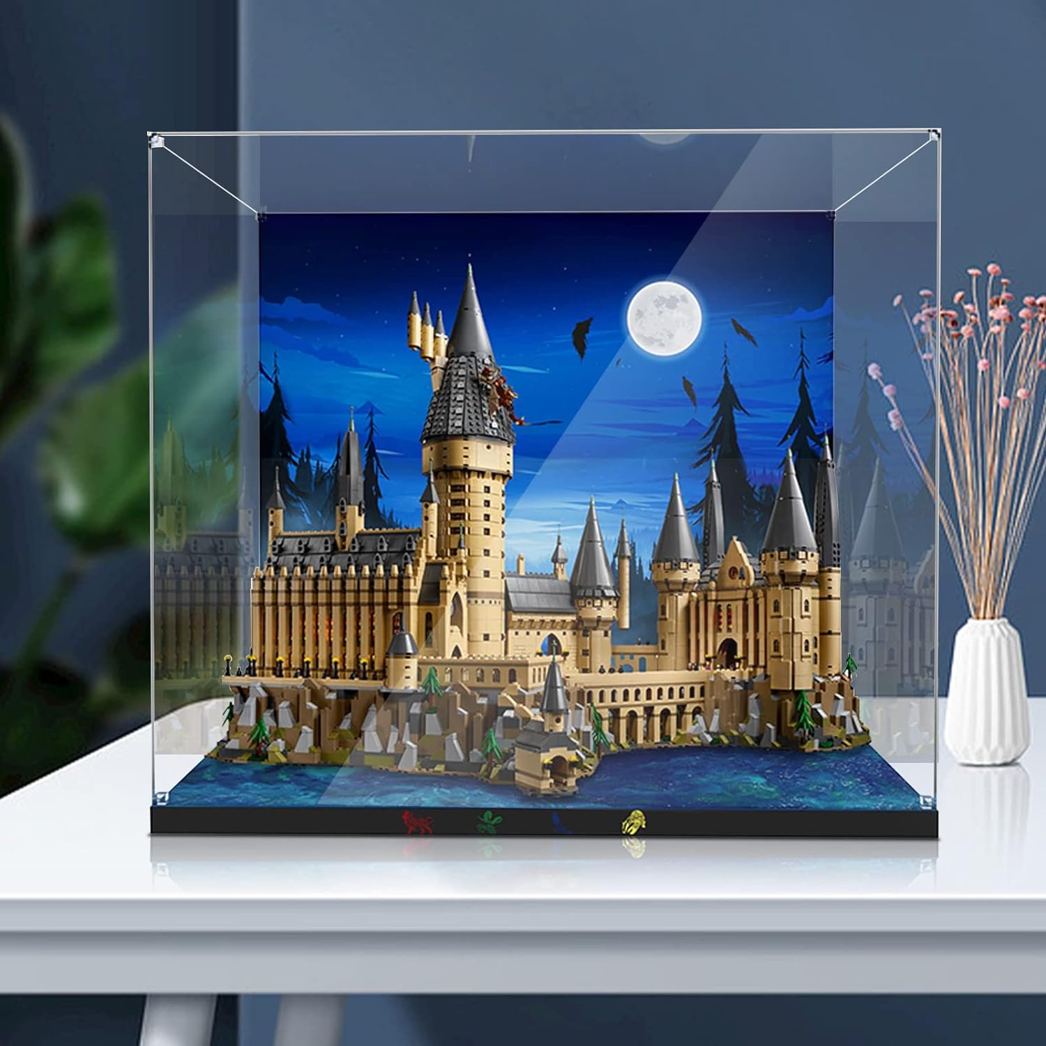 Display case for LEGO Harry Potter: Hogwarts Castle (71043)