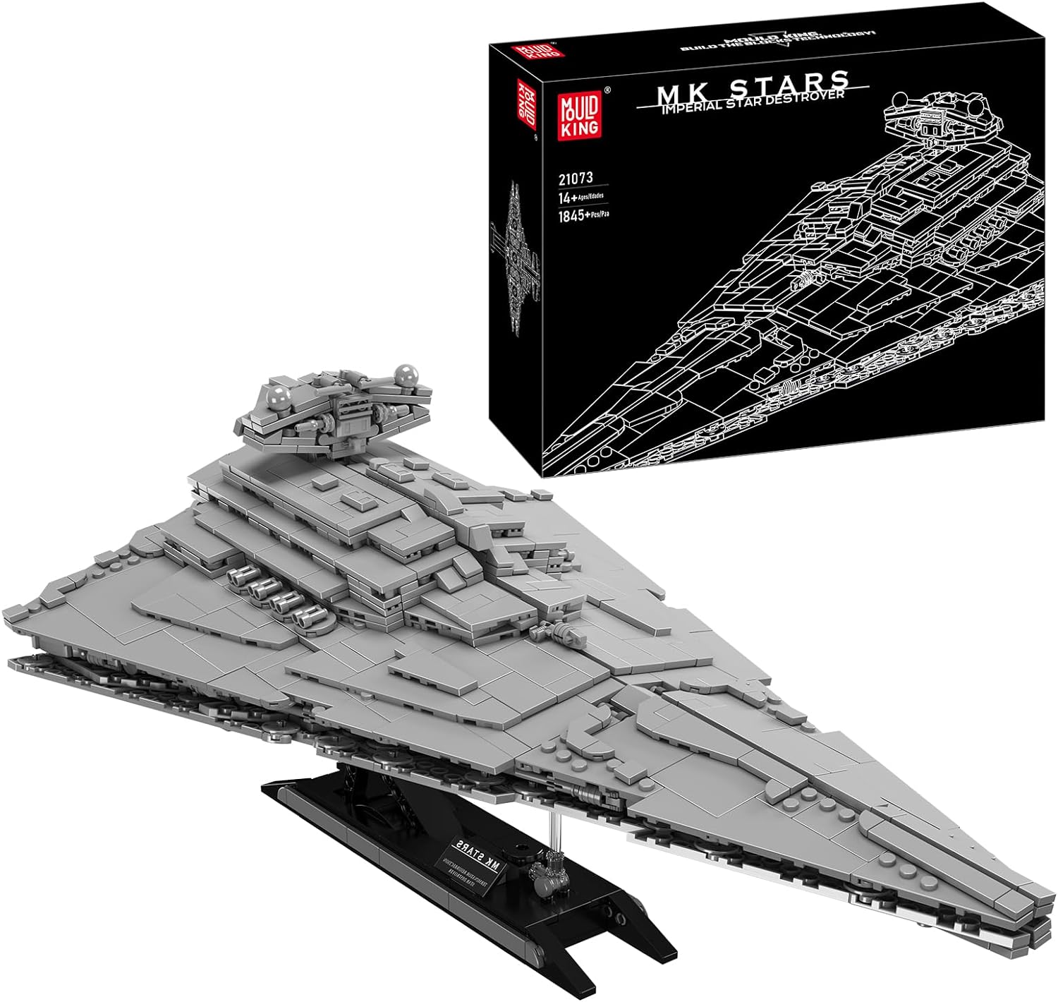 Mould King 21073 MOC Imperial Star Destroyer Model