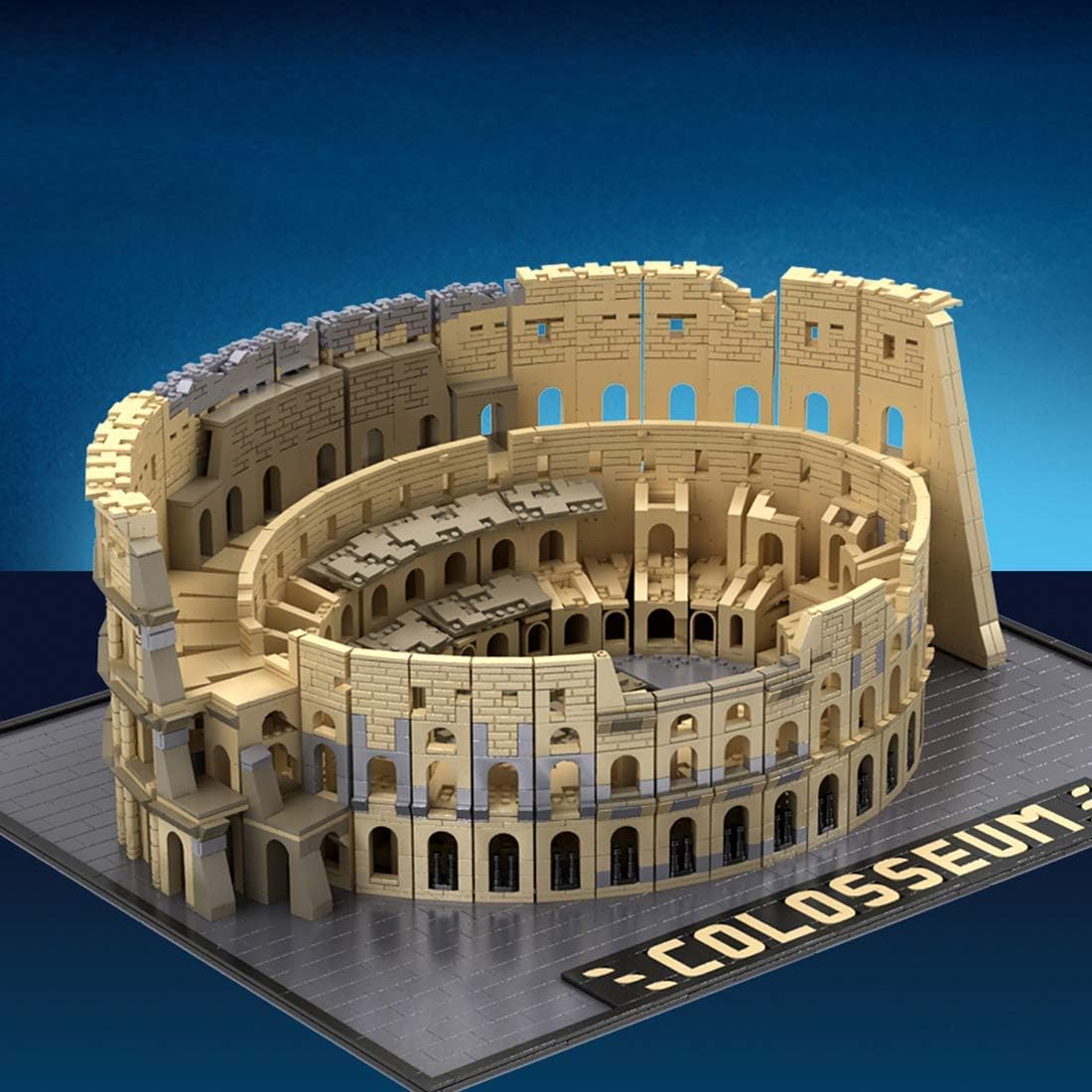 The Colosseum Model Architecture Building Blocks Kit