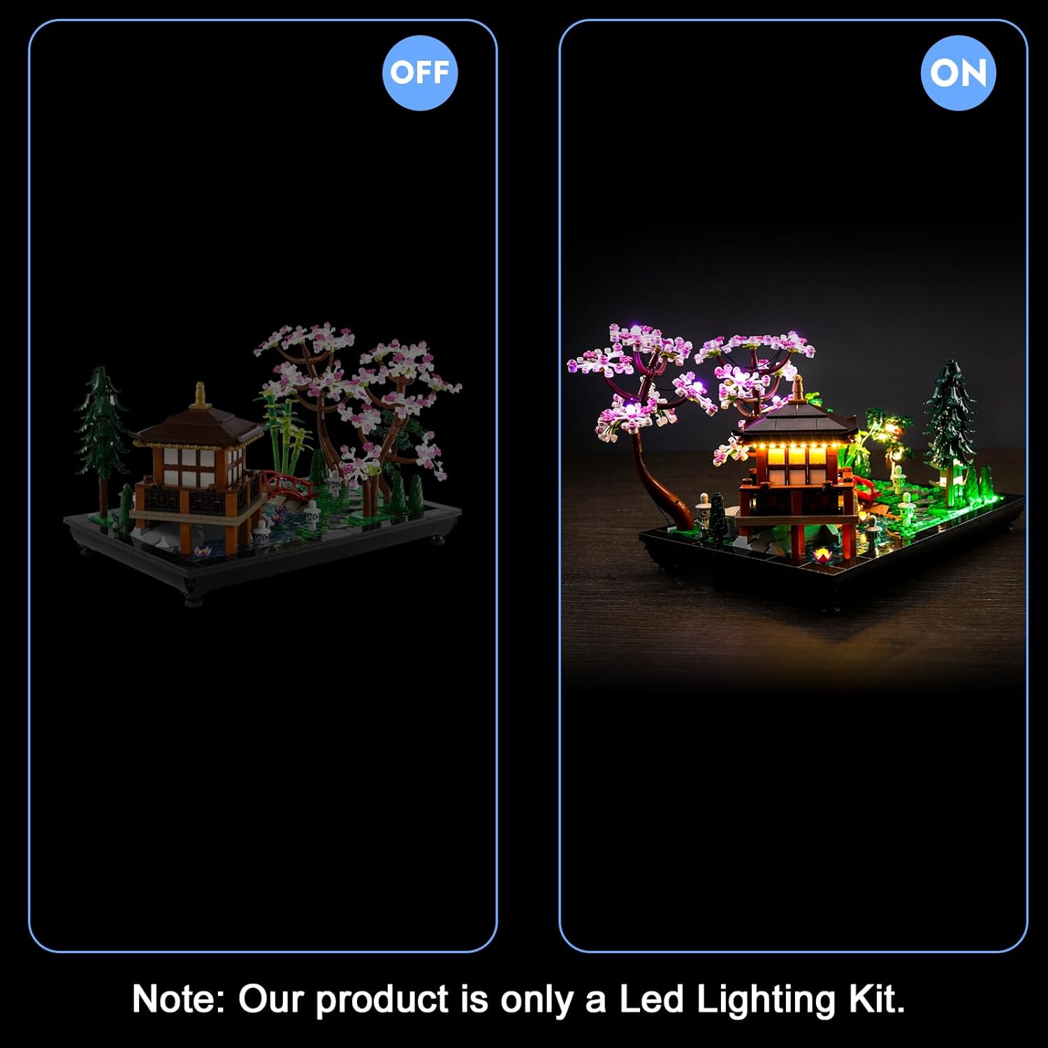 Led Light Kit for Lego Tranquil Garden 10315