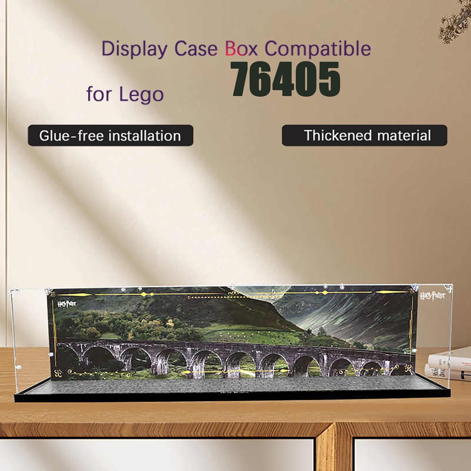 Acrylic dustproof Display Cabinet Designed for The Lego 76405