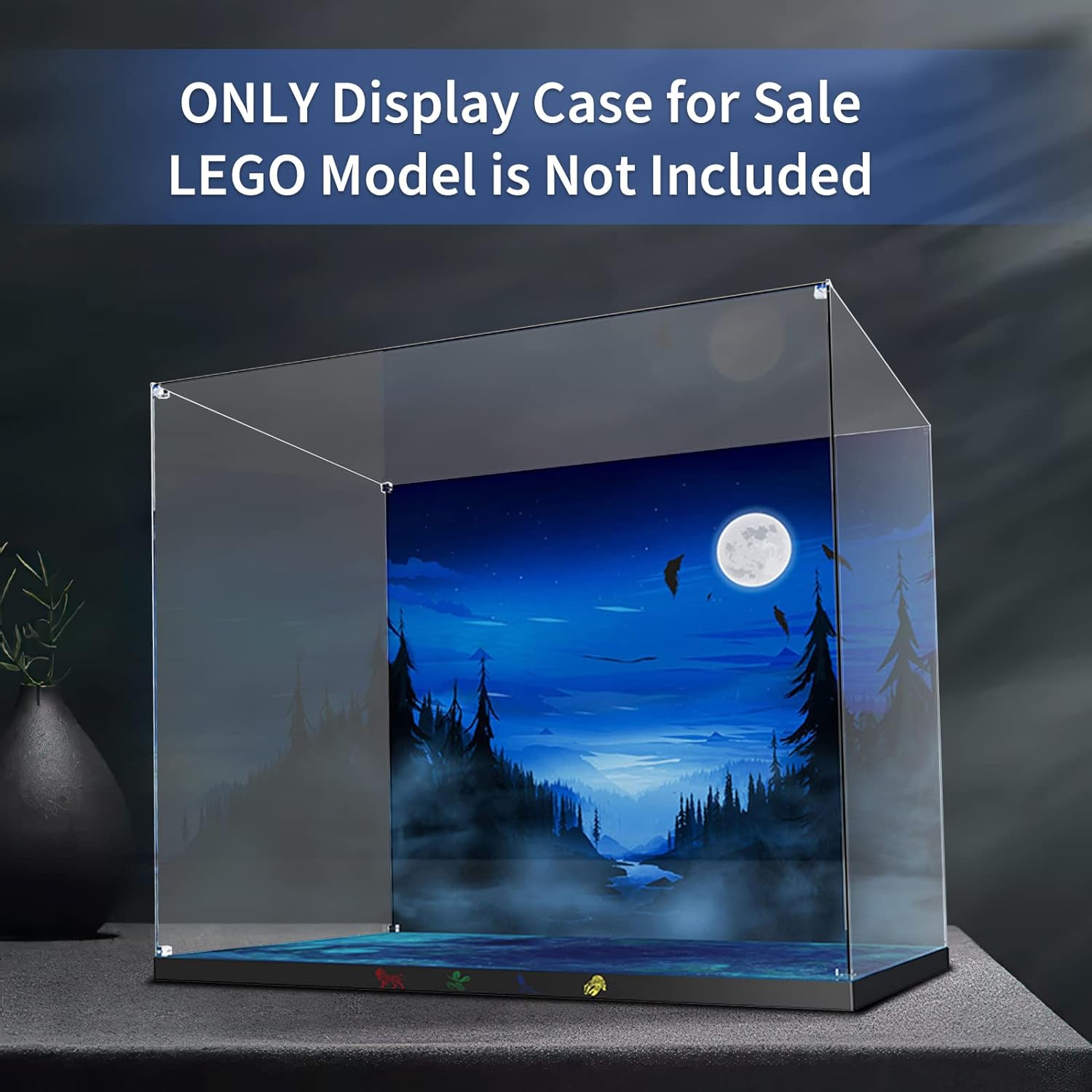 Display case for LEGO Harry Potter: Hogwarts Castle (71043)