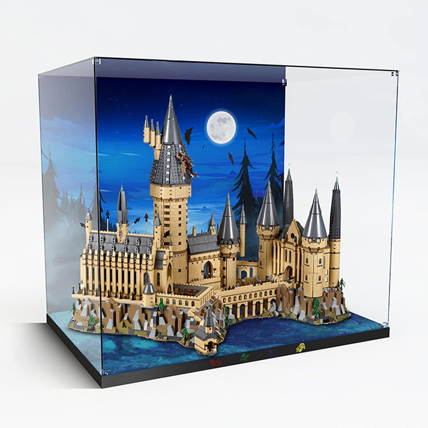 Display case for LEGO Harry Potter: Hogwarts Castle (71043)