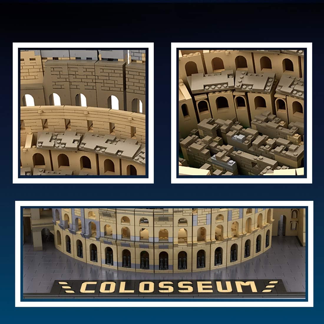 The Colosseum Model Architecture Building Blocks Kit