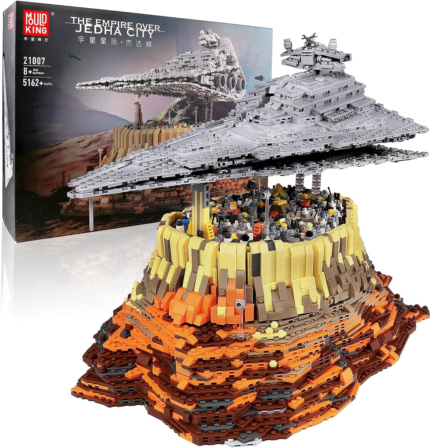 Mould King 21007 Technik Star Destroyer Model