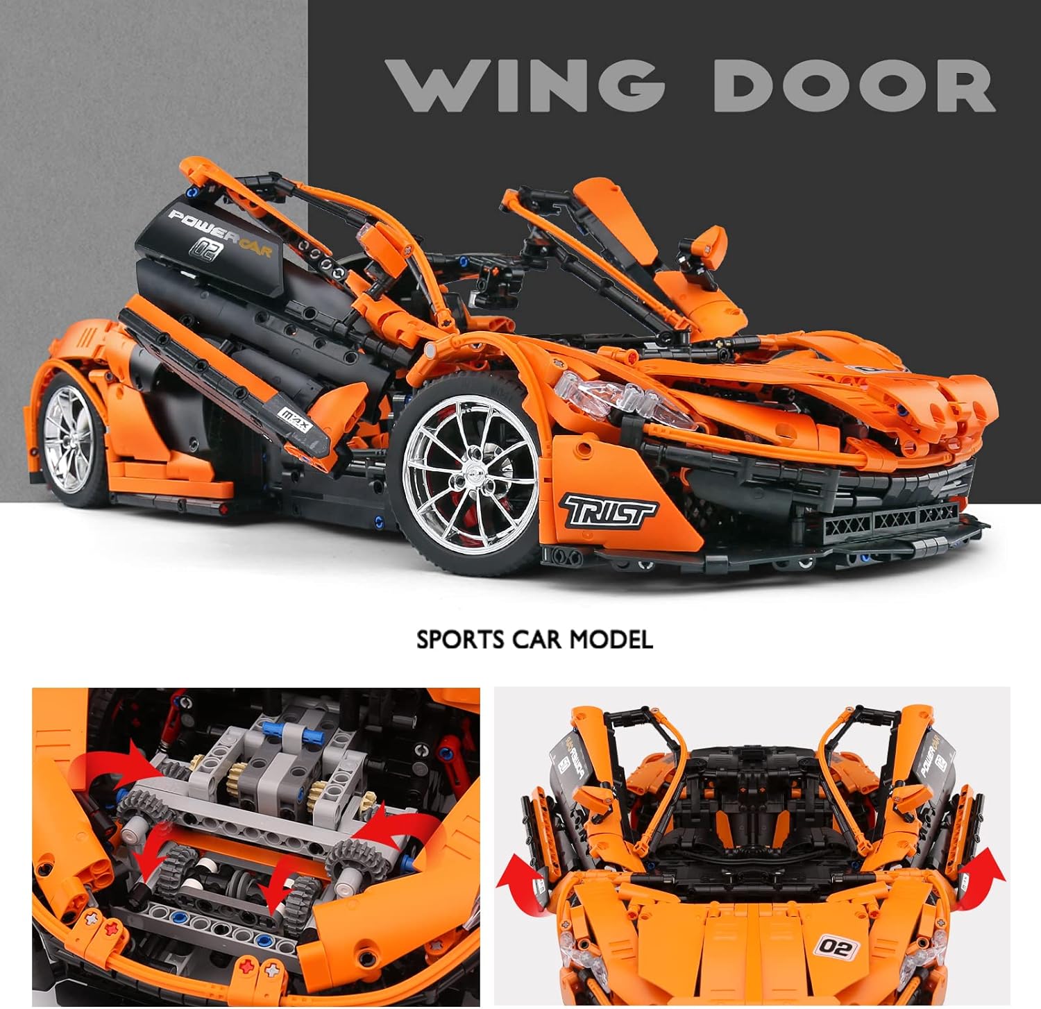 3090 Technology Race Car Model Kits