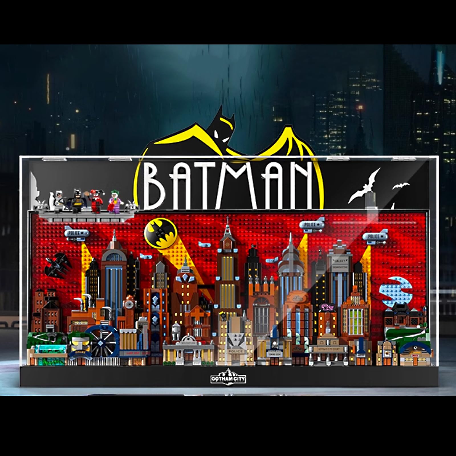 Display Case LEGO Batman: The Animated Series Gotham City (76271)