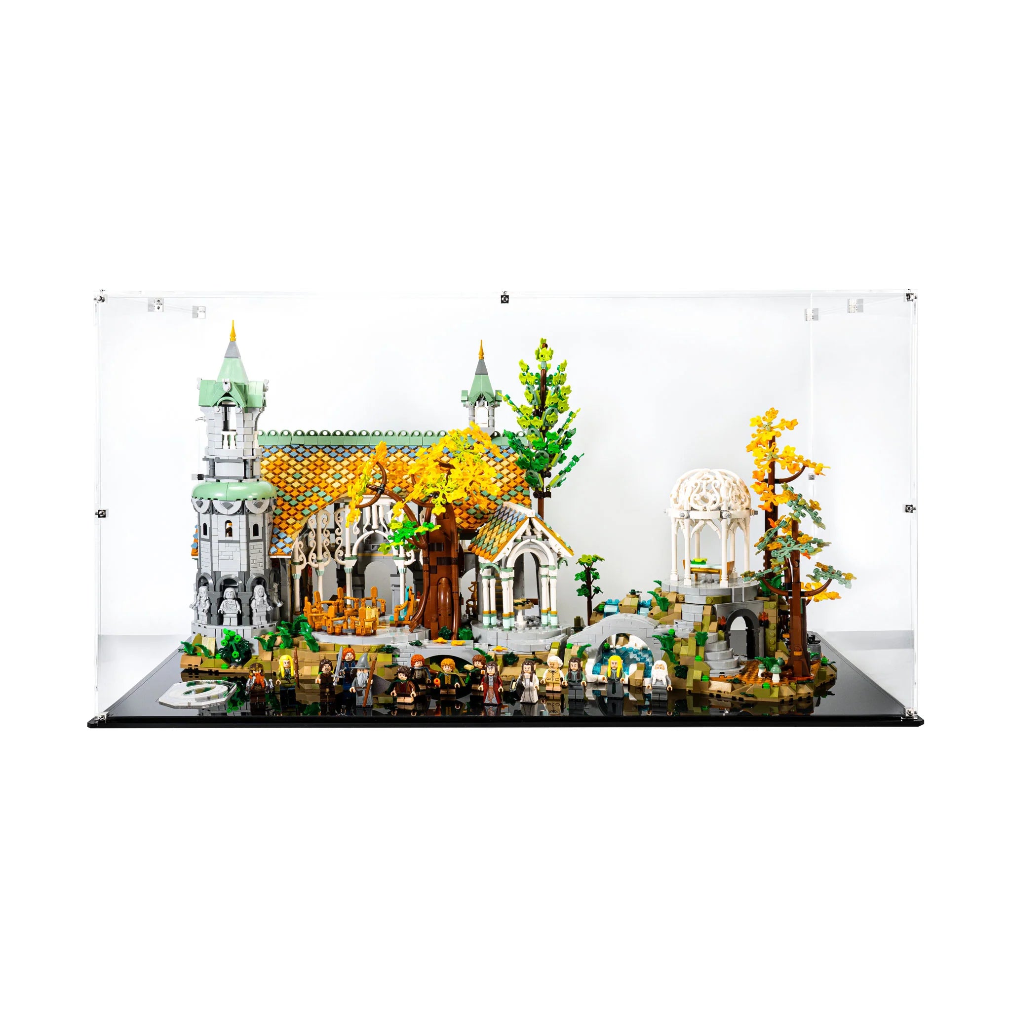 Display case for LEGO® Icons: Lord of the Rings Rivendell™ (10316)