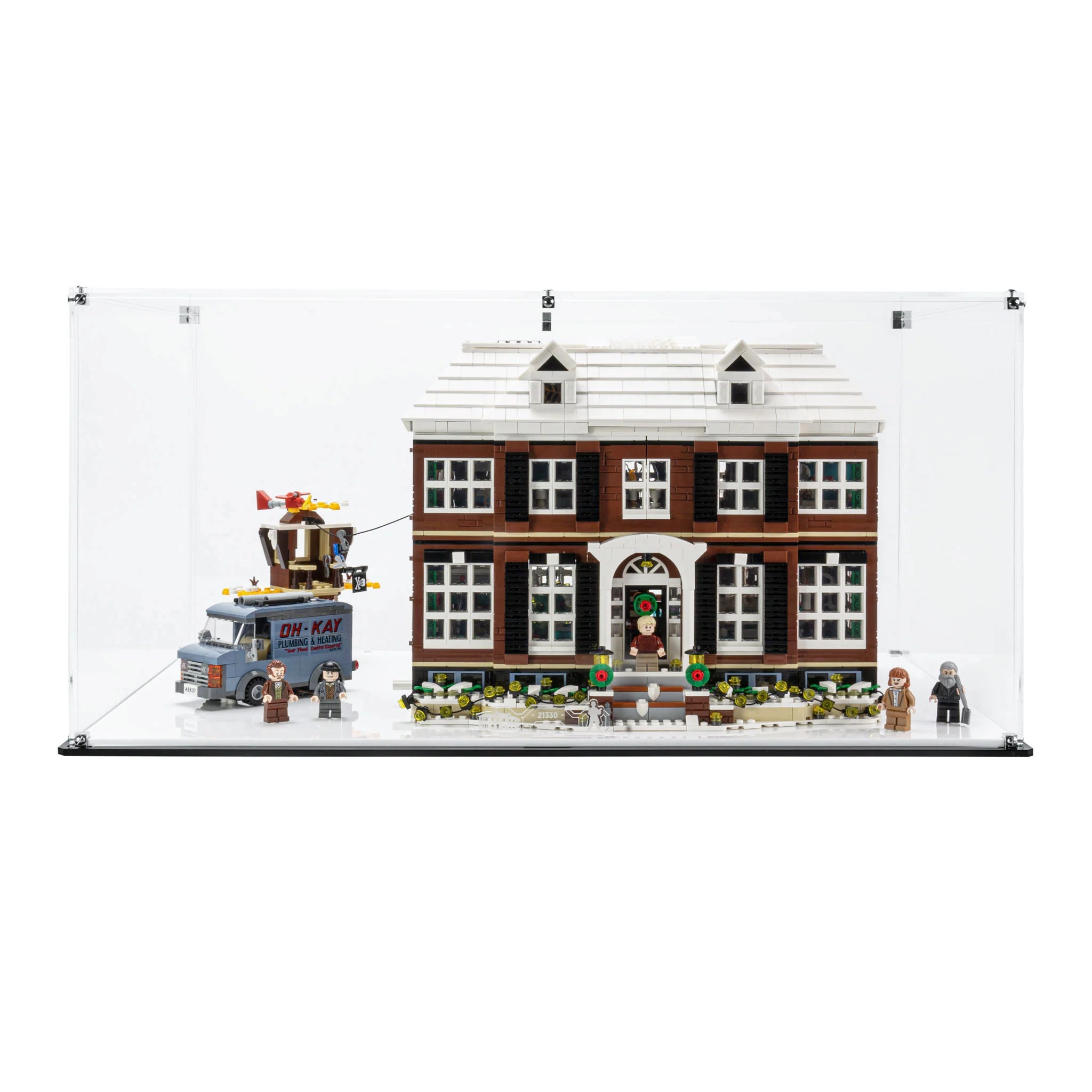 Display Case for LEGO® Ideas Home Alone (21330)