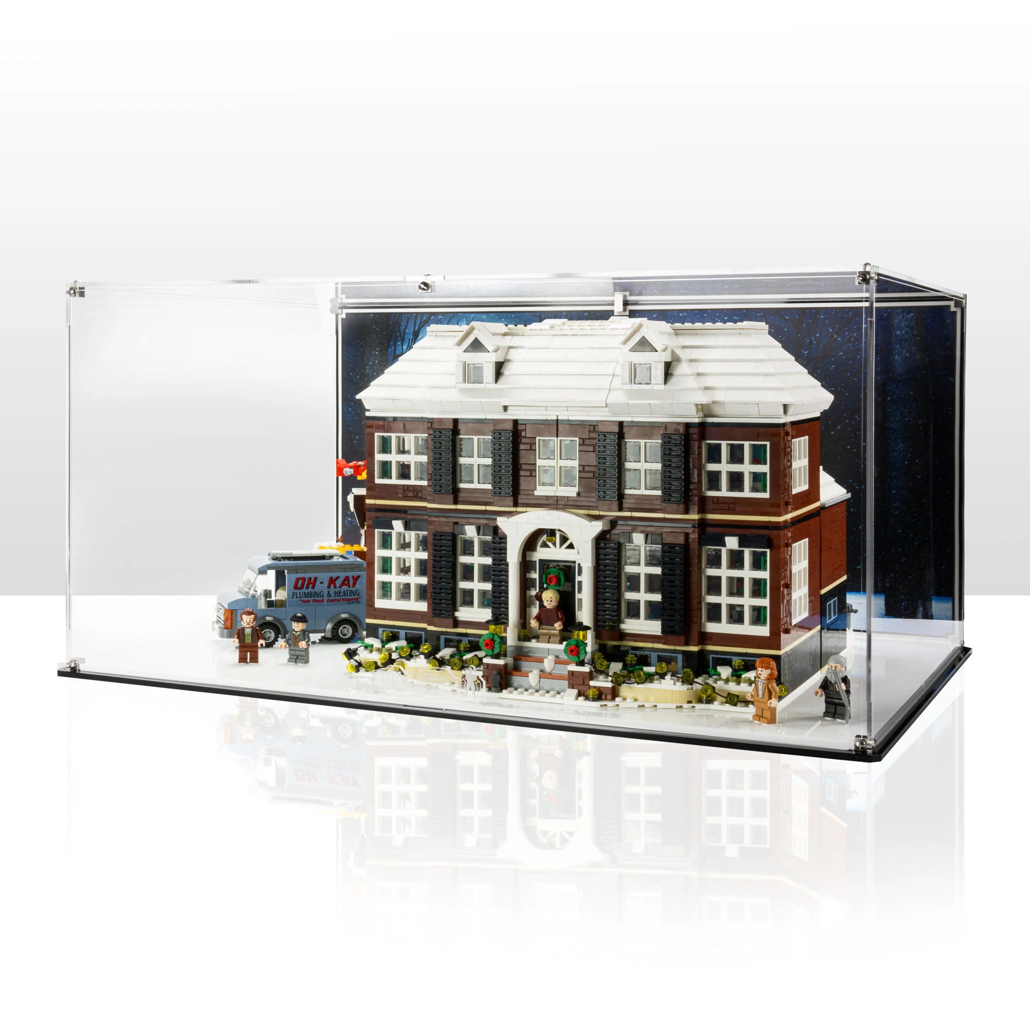 Display Case for LEGO® Ideas Home Alone (21330)