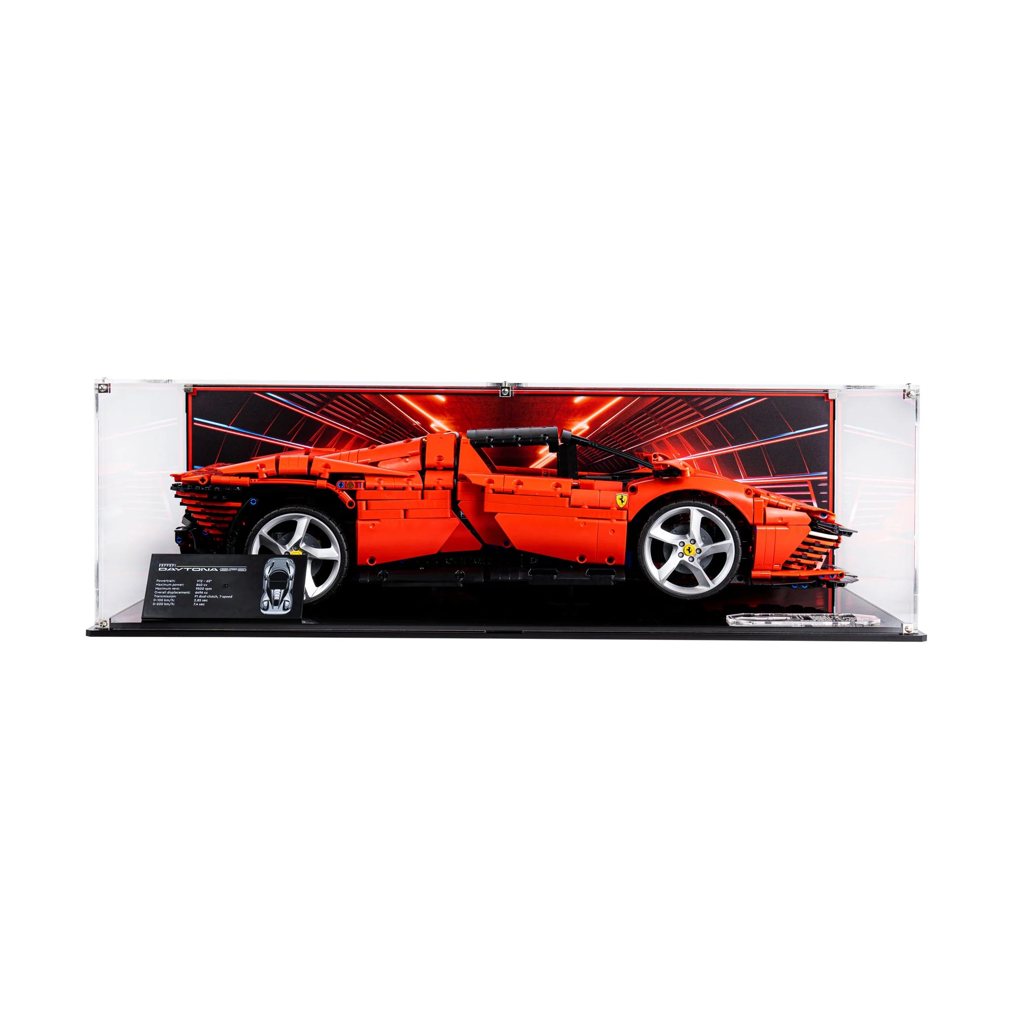 Display Case for LEGO® Technic: Ferrari Daytona SP3 (42143)