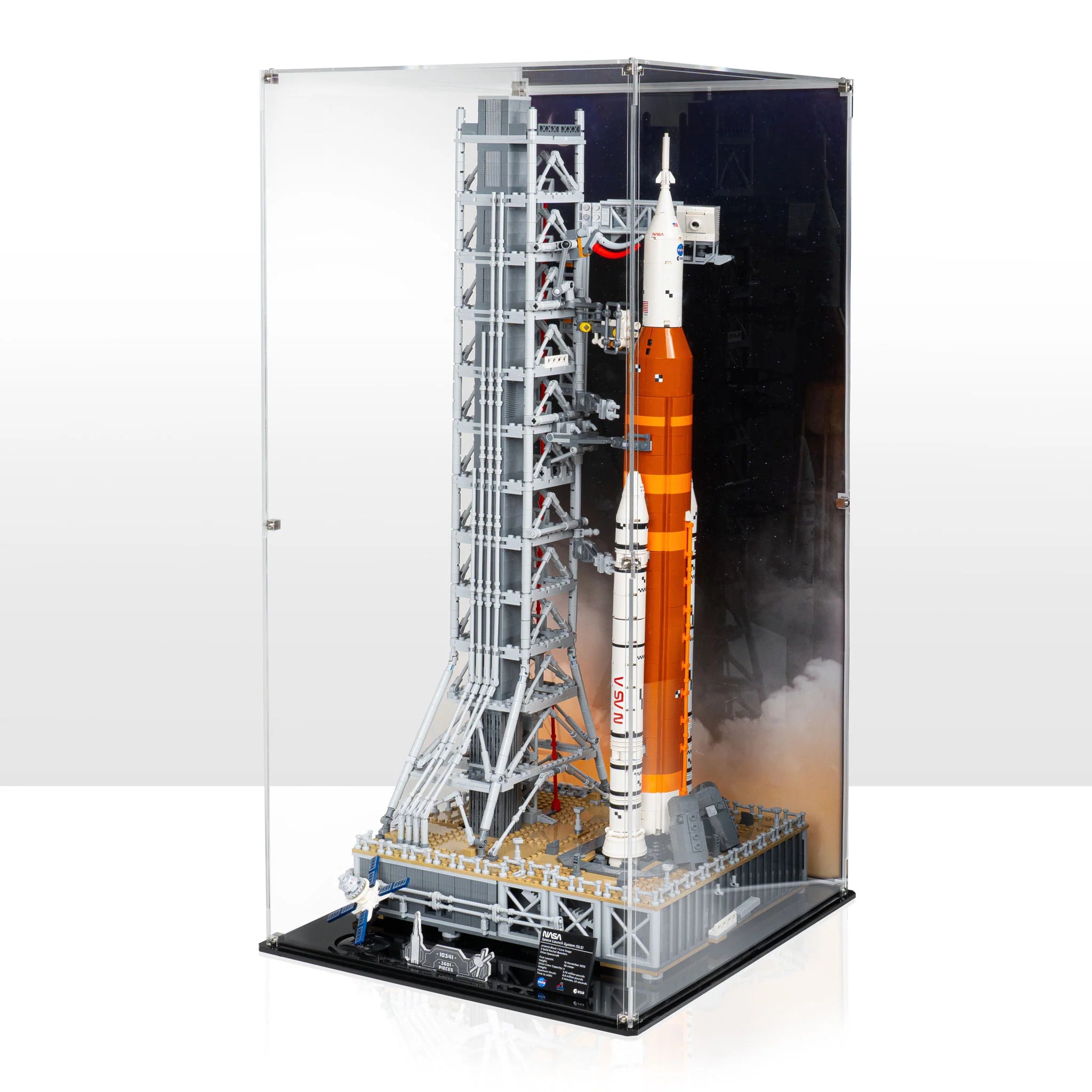 Display case for LEGO Icons NASA Artemis Space Launch System (10341)