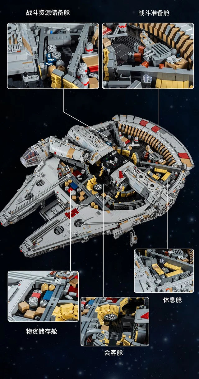 Mould King 21026 UCS Millennium Falcon