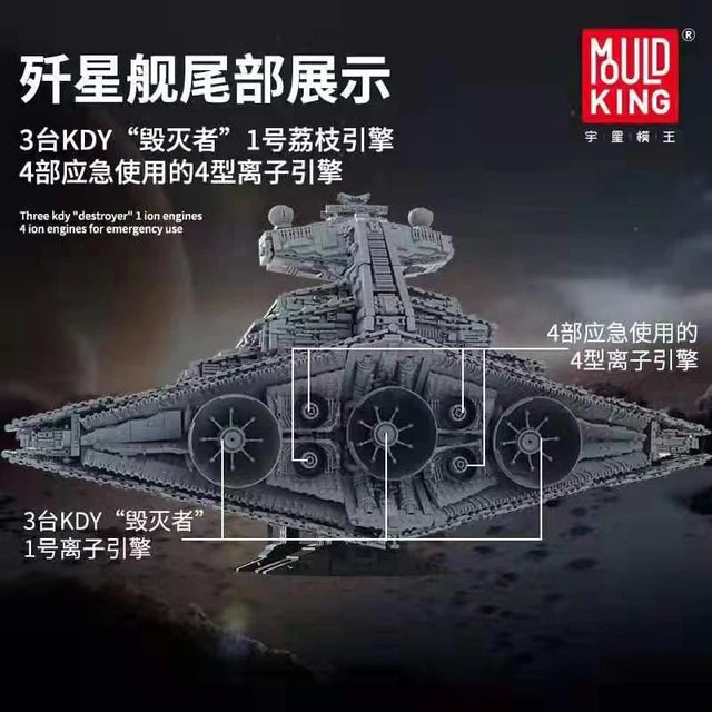 Mould King 13135 MONARCH Imperial Star Destroyer