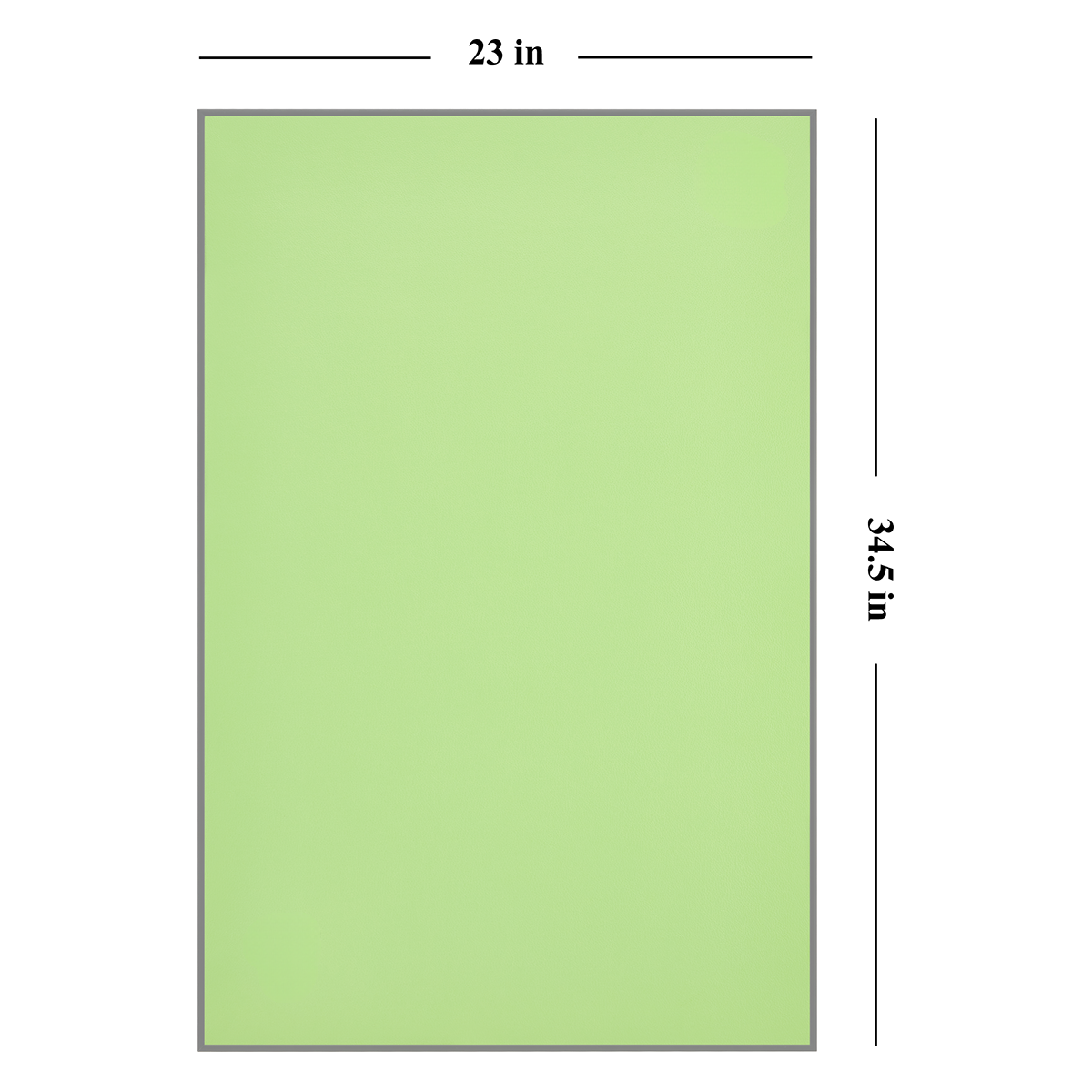 Classic Leather Wall Mount Display for LEGO® Technic™ Lambo Green